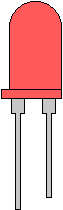 Une diode lectroluminescente